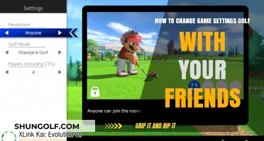 Mastering Golf With Your Friends: A Guide to Adjusting Game Settings