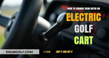 Mastering Electric Golf Cart Performance: Changing Gear Ratios for Optimal Speed