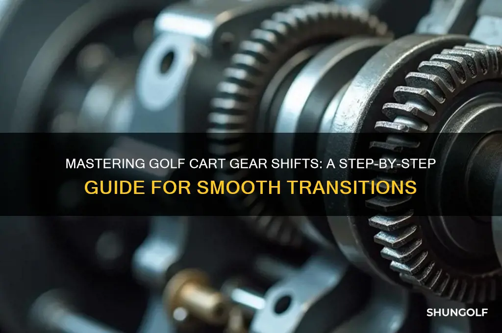 how to change gears in a golf cart