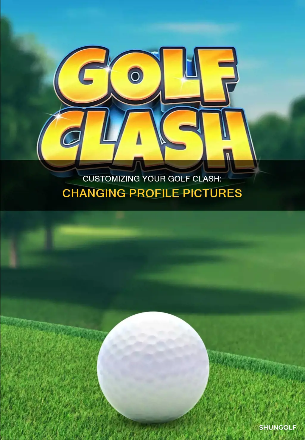 how to change golf clash picture
