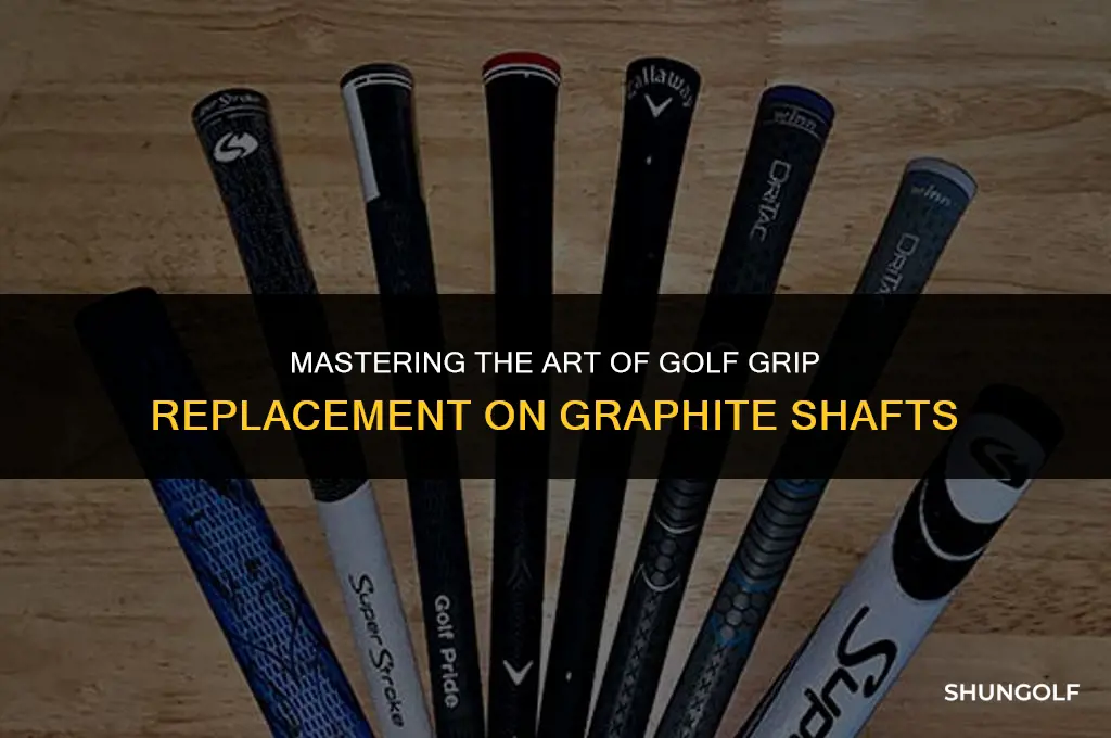 how to change golf grips on graphite shafts