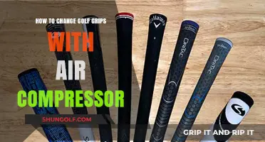 Effortless Golf Grip Replacement: The Air Compressor Method