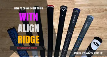 Mastering the Art of Golf Grip Replacement with Align Ridge