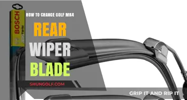 Easy Guide to Replacing Your Golf MK4 Rear Wiper Blade