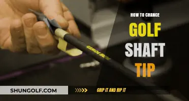 Mastering the Golf Shaft Tip Change: A Comprehensive Guide