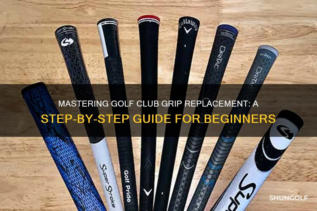 how to change grips on golf clubs