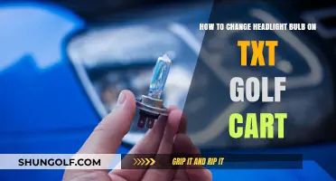 Easy Steps to Replace Your TXT Golf Cart Headlight Bulb