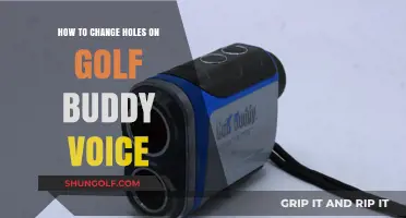 Mastering Your Golf Buddy Voice: A Guide to Changing Holes Effortlessly