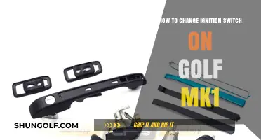 DIY Guide: Replacing the Ignition Switch on a Golf Mk1