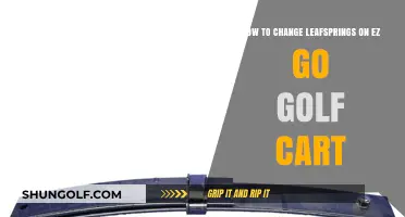 Step-by-Step Guide to Replacing Leaf Springs on Your EZ Go Golf Cart
