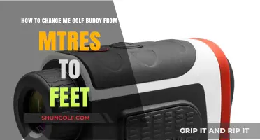 Switch Your Golf Buddy's Measurements: Meters to Feet Made Easy