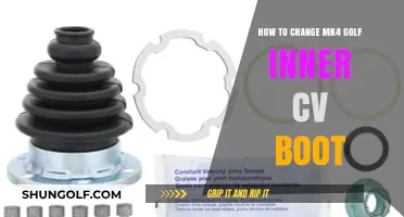 Step-by-Step Guide to Replacing Your MK4 Golf Inner CV Boot