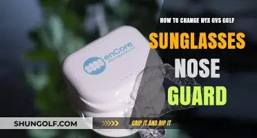 Quick Guide: Replacing the Nose Guard on NYX GVS Golf Sunglasses