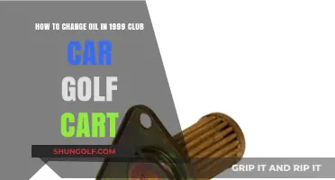Step-by-Step Guide: Changing Oil in Your 1999 Club Car Golf Cart