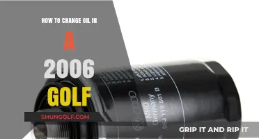 Step-by-Step Guide to Changing Oil in a 2006 Volkswagen Golf