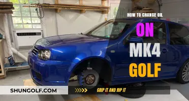 Step-by-Step Guide: Changing Oil on Your MK4 Golf Easily