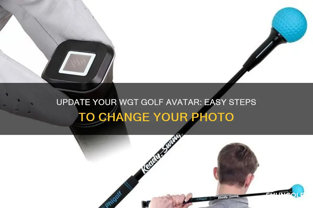 how to change photo on wgt golf