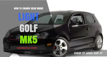 Step-by-Step Guide: Replacing Rear Brake Light on Golf MK5
