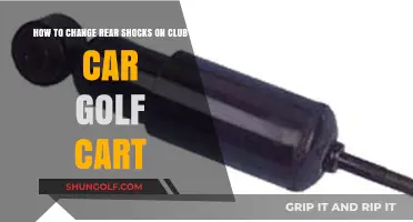 DIY Guide: Replacing Rear Shocks on Your Club Car Golf Cart