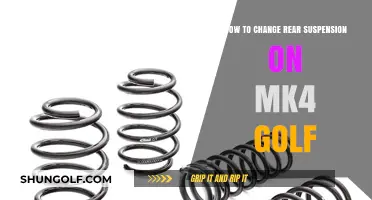DIY Guide: Changing Rear Suspension on Your MK4 Golf Easily