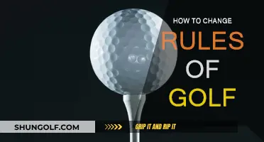 Golf Rules: Changing the Game with Simple Tweaks