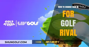 Master Golf Rival: Effortlessly Change Your Sign-In Method Today