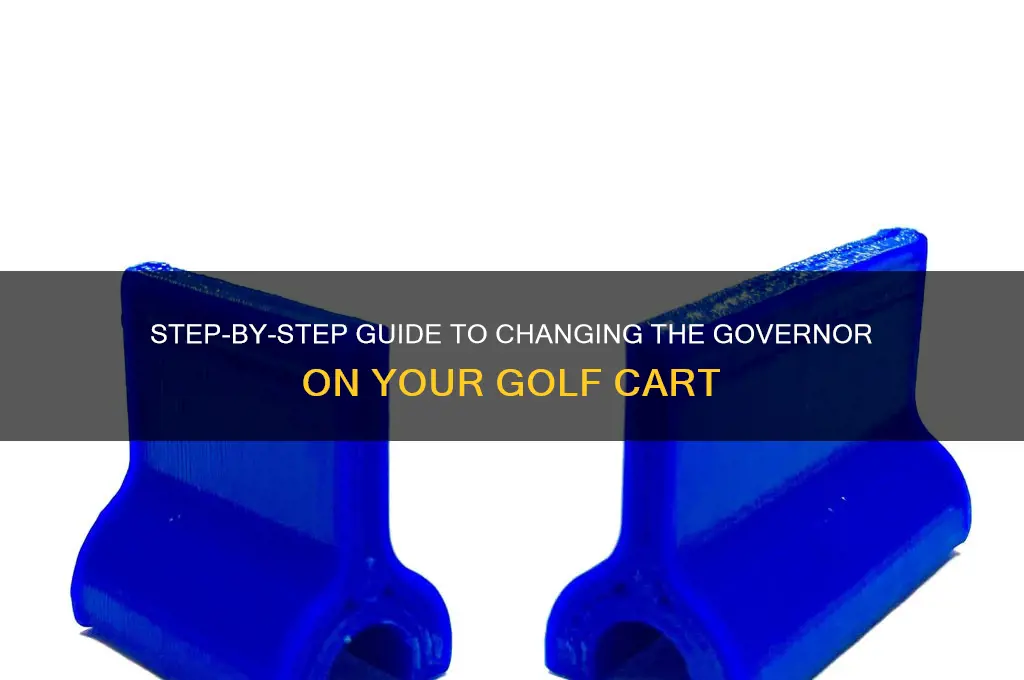 how to change the governor on a golf cart