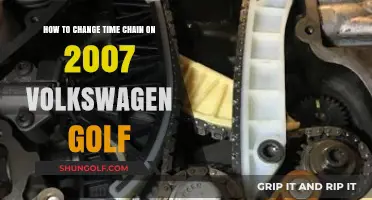 Step-by-Step Guide: Replacing Timing Chain on 2007 Volkswagen Golf