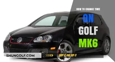 Step-by-Step Guide: Adjusting the Time on Your Golf Mk6 Dashboard