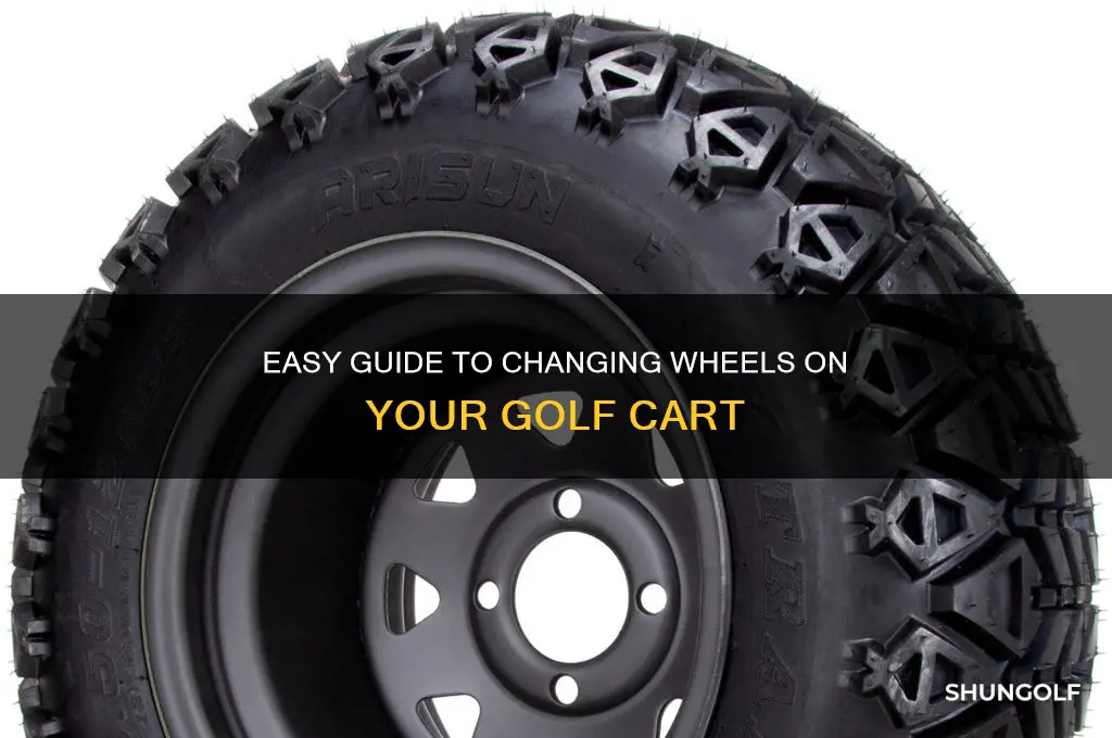 how to change wheels on golf cart