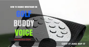 Easy Steps to Replace Your Golf Buddy Voice Wristband