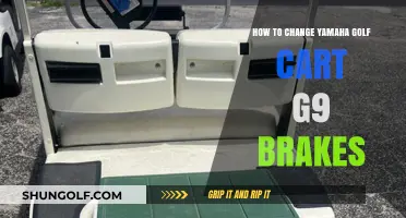 Step-by-Step Guide to Replacing Yamaha G9 Golf Cart Brakes