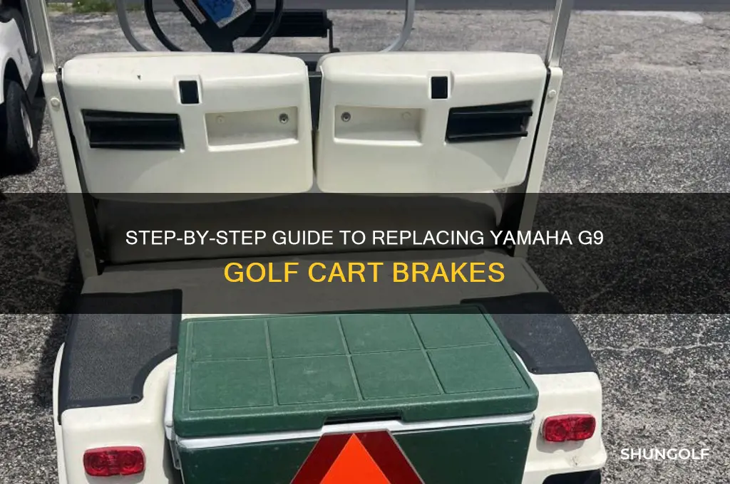how to change yamaha golf cart g9 brakes