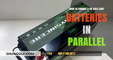 Efficiently Charging 2 6V Golf Cart Batteries in Parallel: A Guide
