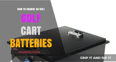 Efficiently Charging Your 36 Volt Golf Cart Batteries: A Comprehensive Guide
