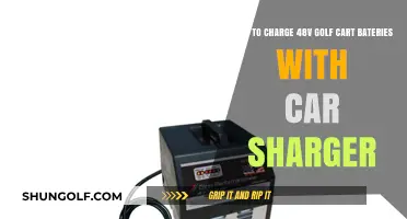 Charging 48V Golf Cart Batteries Using a Car Charger: A Guide