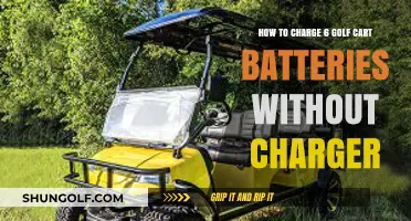 DIY Golf Cart Battery Charging: Alternative Methods Without a Charger