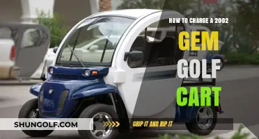 Charging Your 2002 Gem Golf Cart: A Step-by-Step Guide