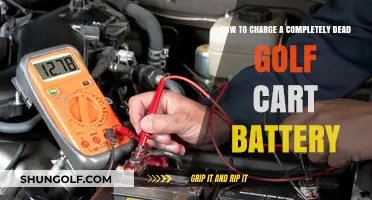 Reviving Your Golf Cart: Charging a Completely Dead Battery