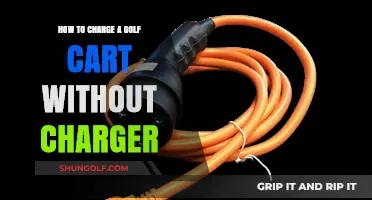 Creative Ways to Charge Your Golf Cart Without a Charger