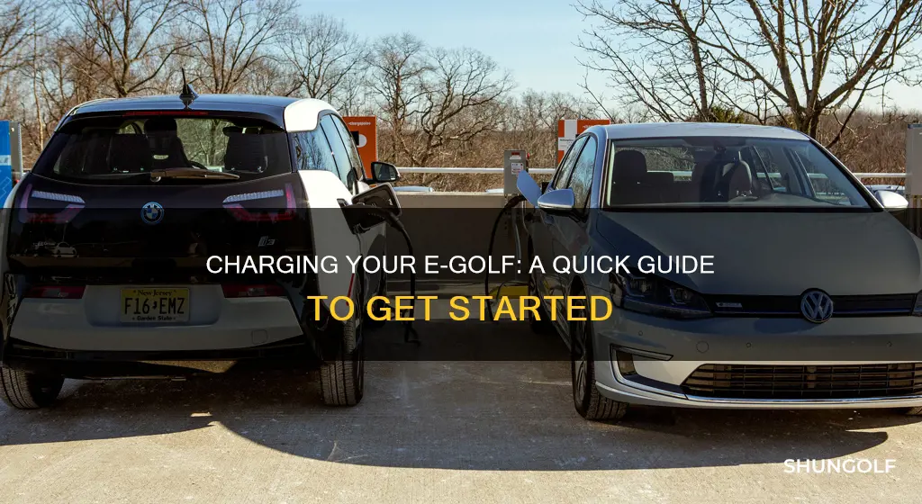 how to charge e golf