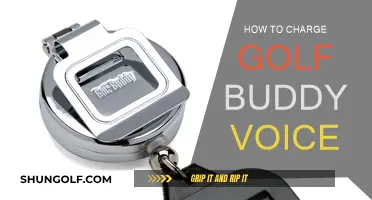 Charging Golf Buddy Voice: A Quick Guide