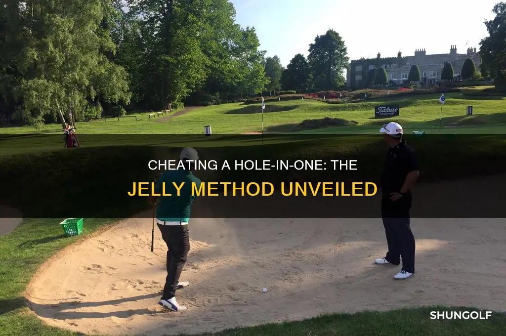 how to cheat a hole-in-one golf with jelly