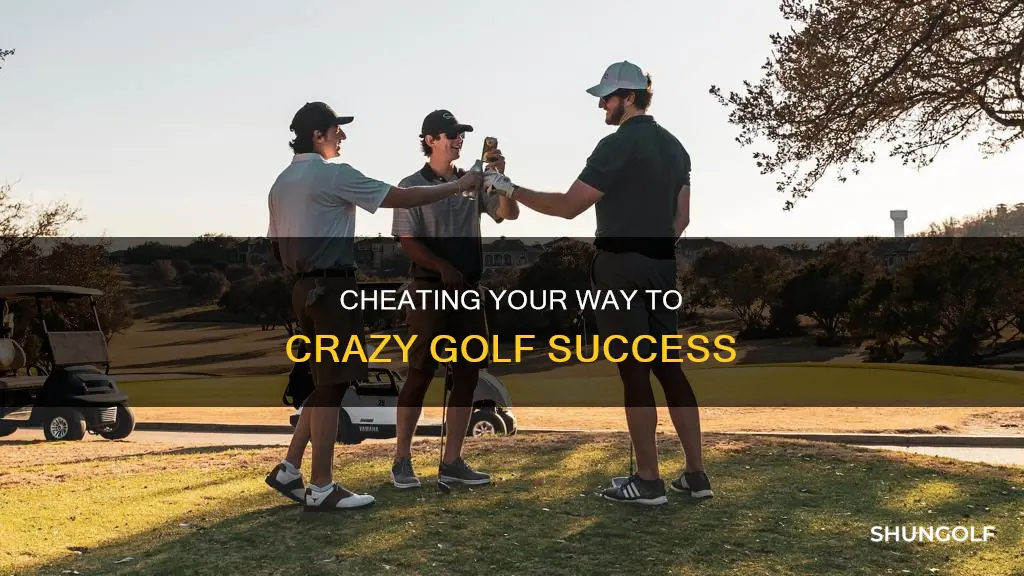 how to cheat at crazy golf