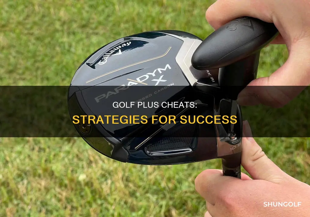 how to cheat golf plus