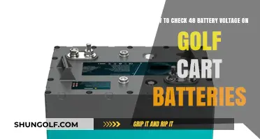 Checking Golf Cart Battery Voltage: A 48V Maintenance Guide