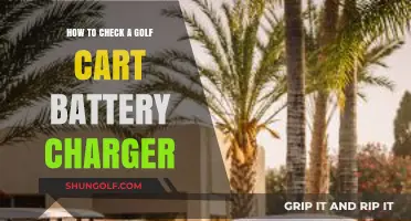 Easy Steps to Check Your Golf Cart Battery Charger Effectively