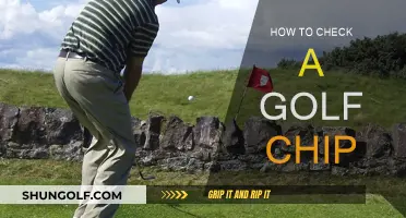 Mastering the Art of Golf Chipping: A Guide to Checking Your Chip