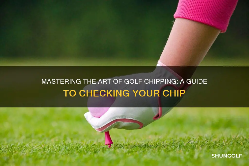 how to check a golf chip