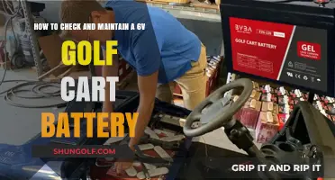 Golf Cart Battery Care: Checking and Maintaining Your 6V Power Source